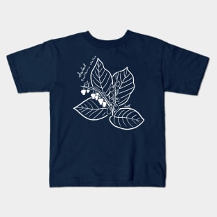 Salal line art Kids T-Shirt